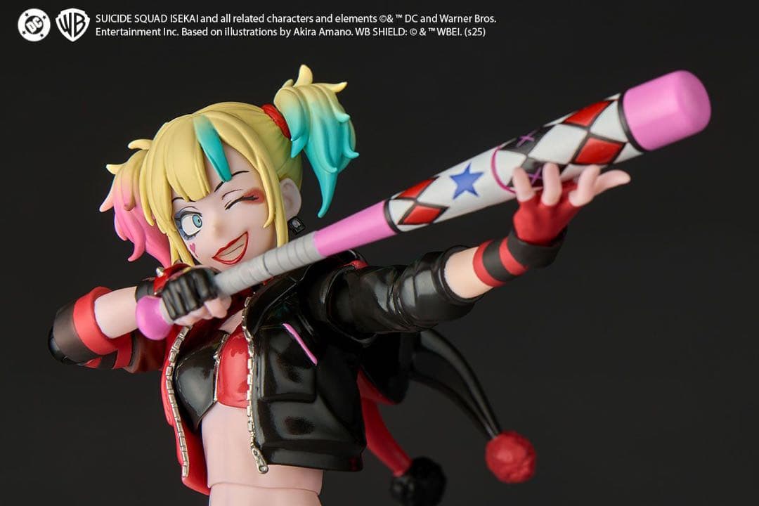 [新品未開封](特典付き) リボルテック　ハーレイ・クイン　異世界S・S Ver