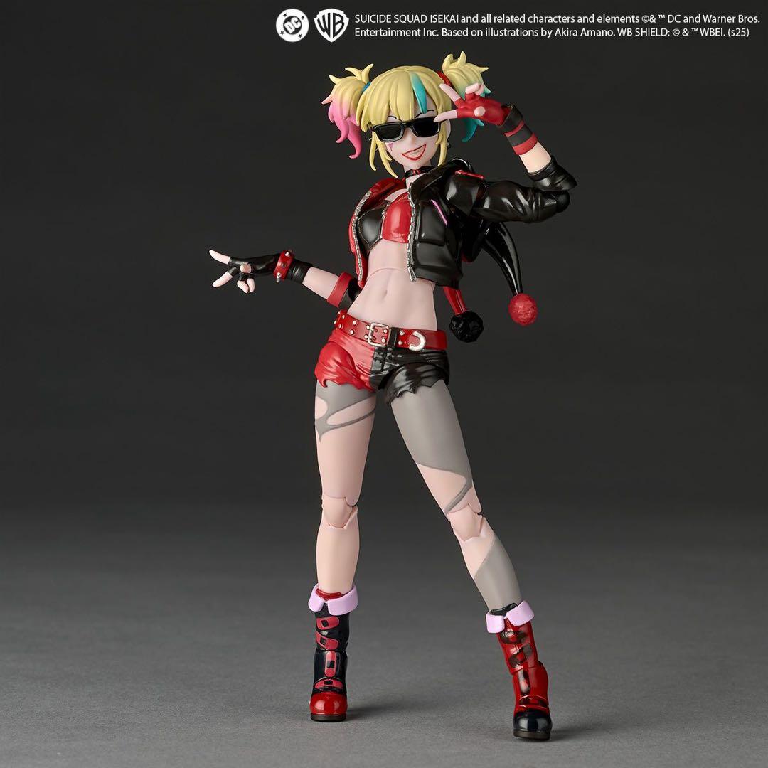 [新品未開封](特典付き) リボルテック　ハーレイ・クイン　異世界S・S Ver