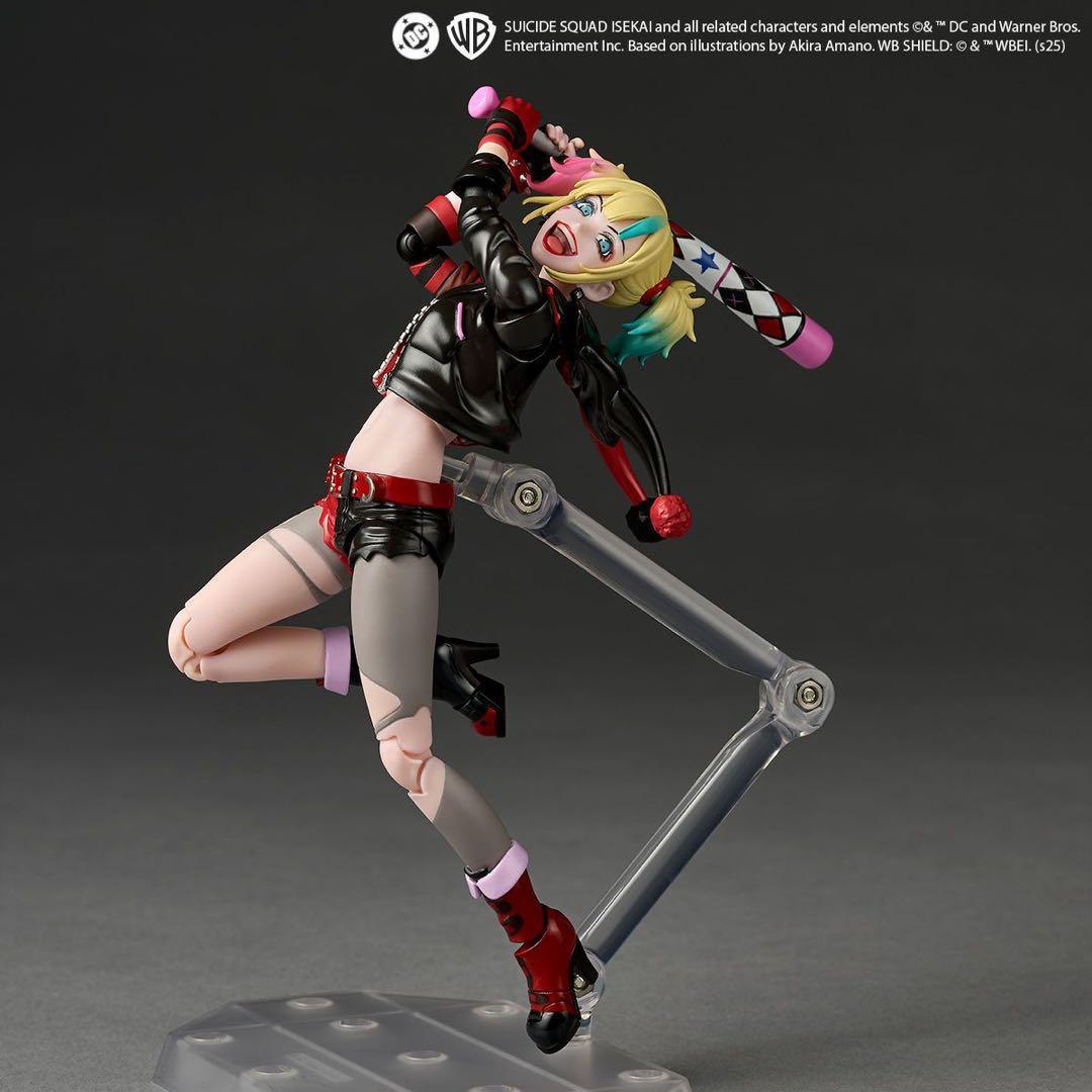 [新品未開封](特典付き) リボルテック　ハーレイ・クイン　異世界S・S Ver