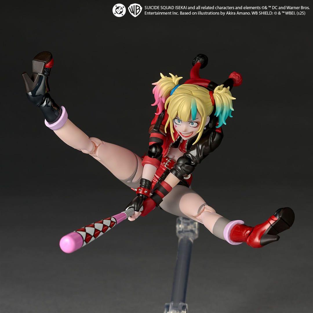 [新品未開封](特典付き) リボルテック　ハーレイ・クイン　異世界S・S Ver