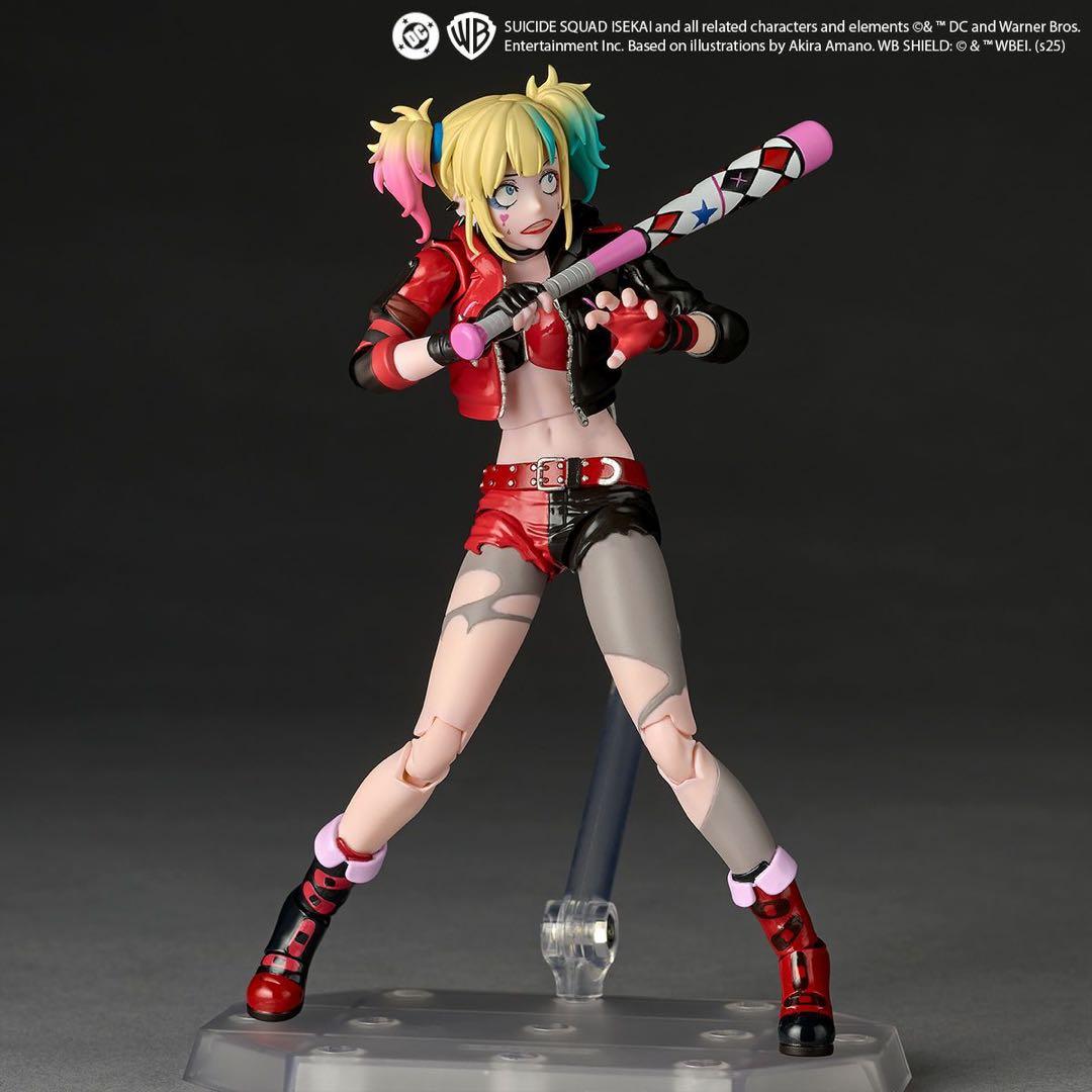 [新品未開封](特典付き) リボルテック　ハーレイ・クイン　異世界S・S Ver
