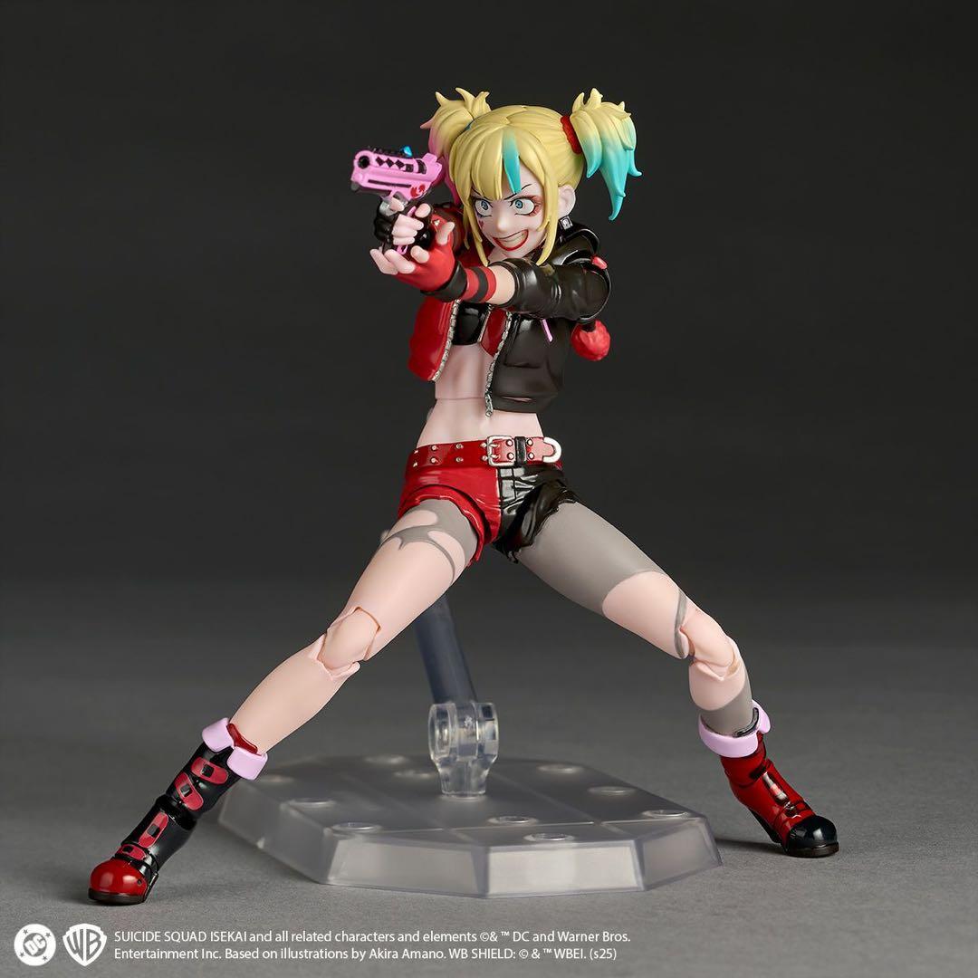 [新品未開封](特典付き) リボルテック　ハーレイ・クイン　異世界S・S Ver