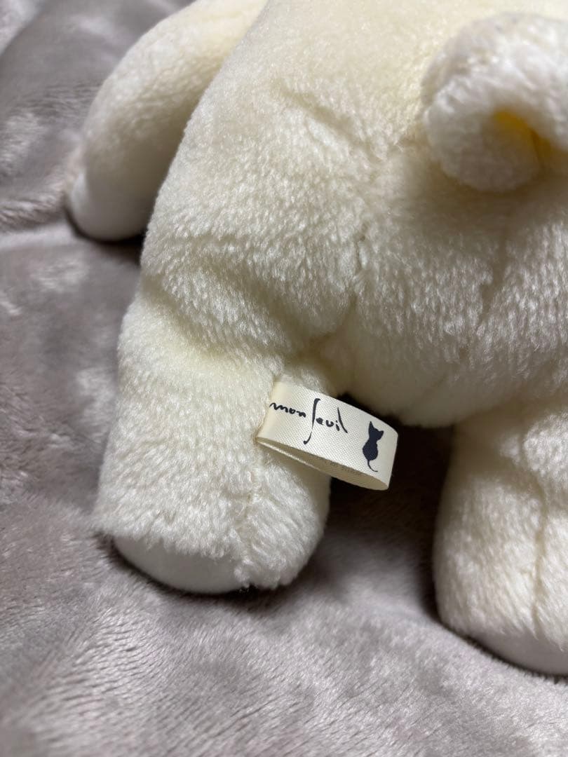 モンスイユ　スノーマレーちゃん　しろくま　ぬいぐるみ