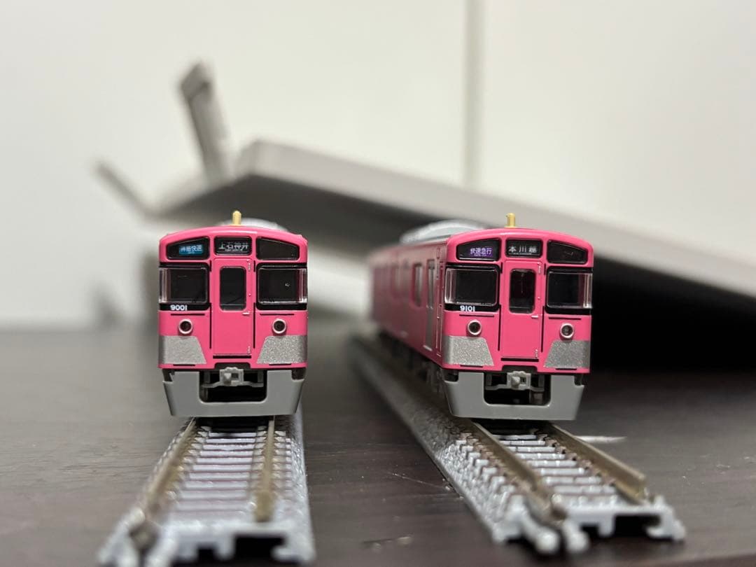 グリーンマックス 50563+4 西武9000系ピンク 10両セット