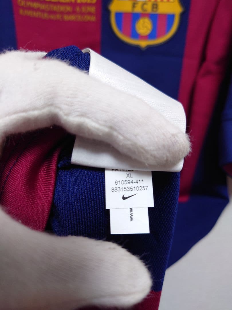 未使用　NIKE　2015 FCバルセロナ　CL決勝 メッシ
