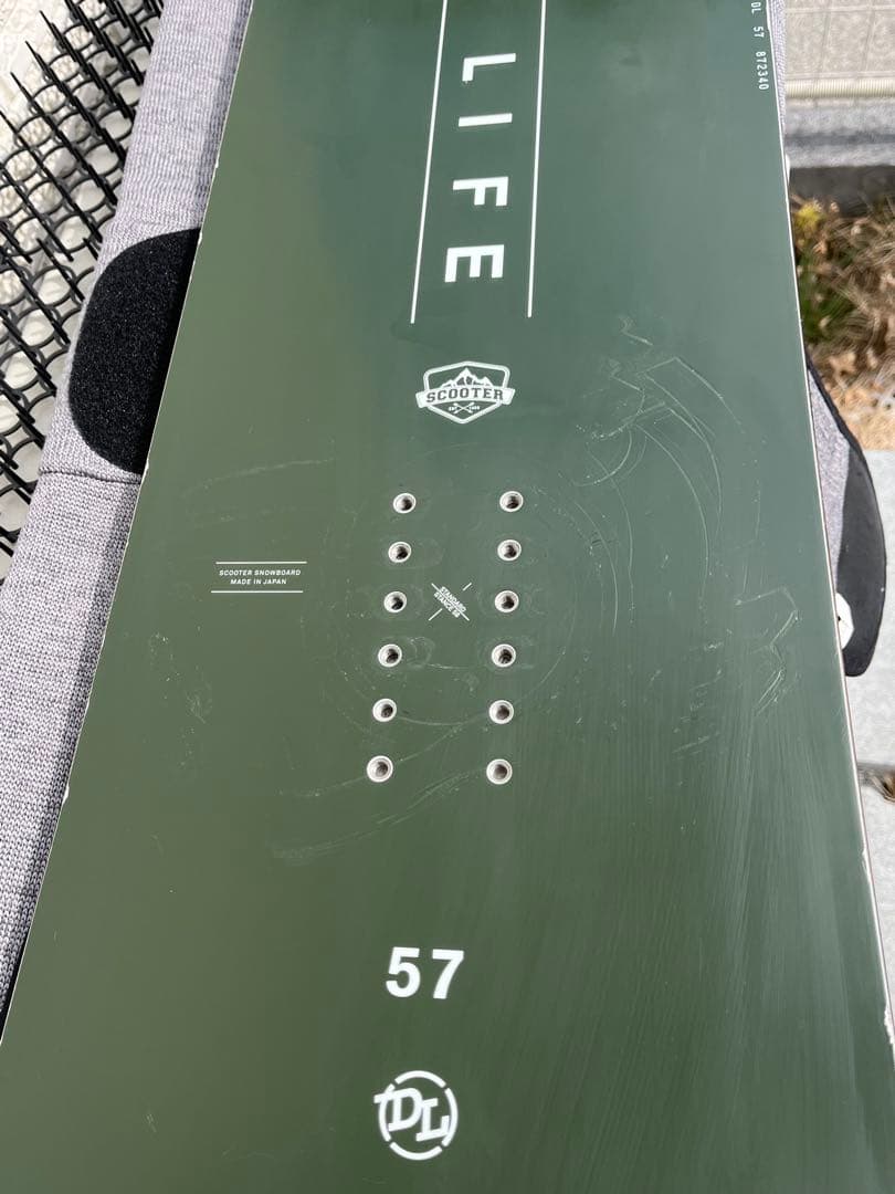 スノーボード　SCOOTER DAYLIFE デイライフ　スクーター　157