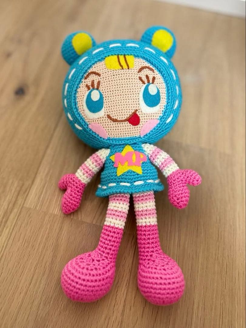 メゾピアノ ブルーベリーちゃん ブルーべリエちゃん ぬいぐるみ 編みぐるみ 新品