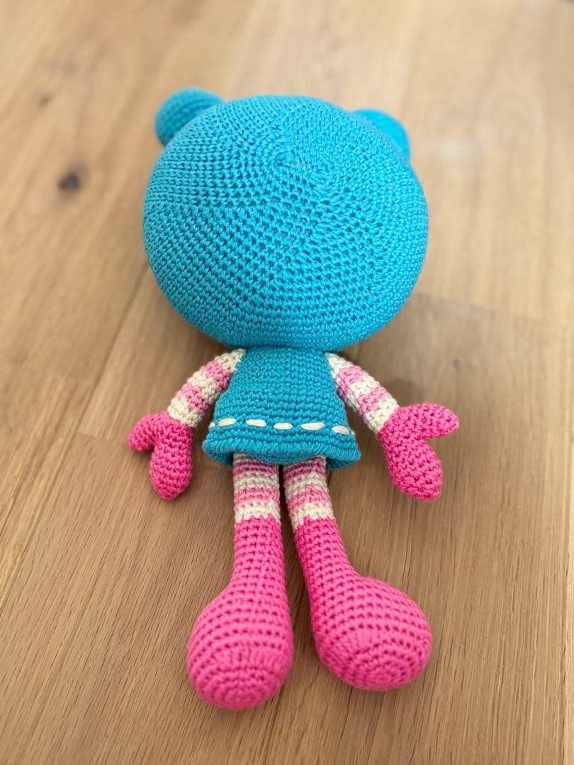 メゾピアノ ブルーベリーちゃん ブルーべリエちゃん ぬいぐるみ 編みぐるみ 新品