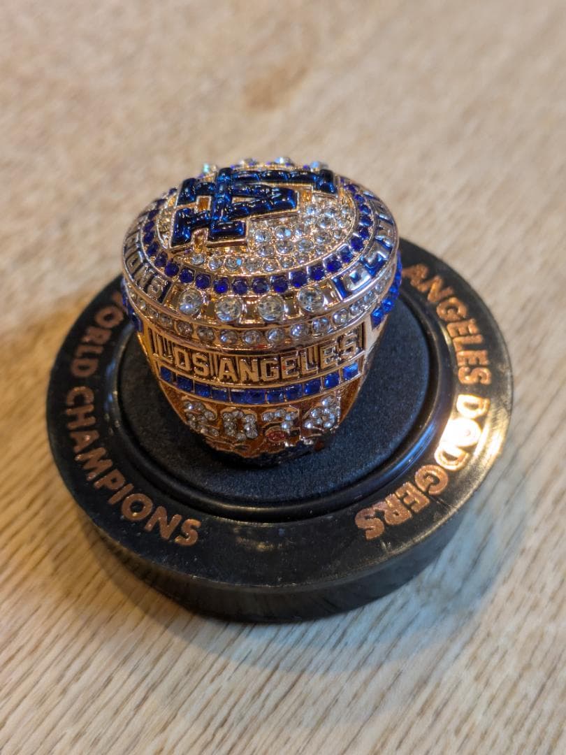 大谷翔平 2024 8/6 来場者限定 非売品 優勝記念 チャンピオン リング