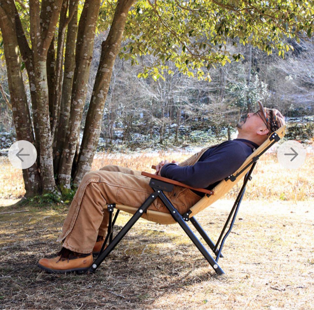 Alpen Outdoors ハイバックチェア ブラック