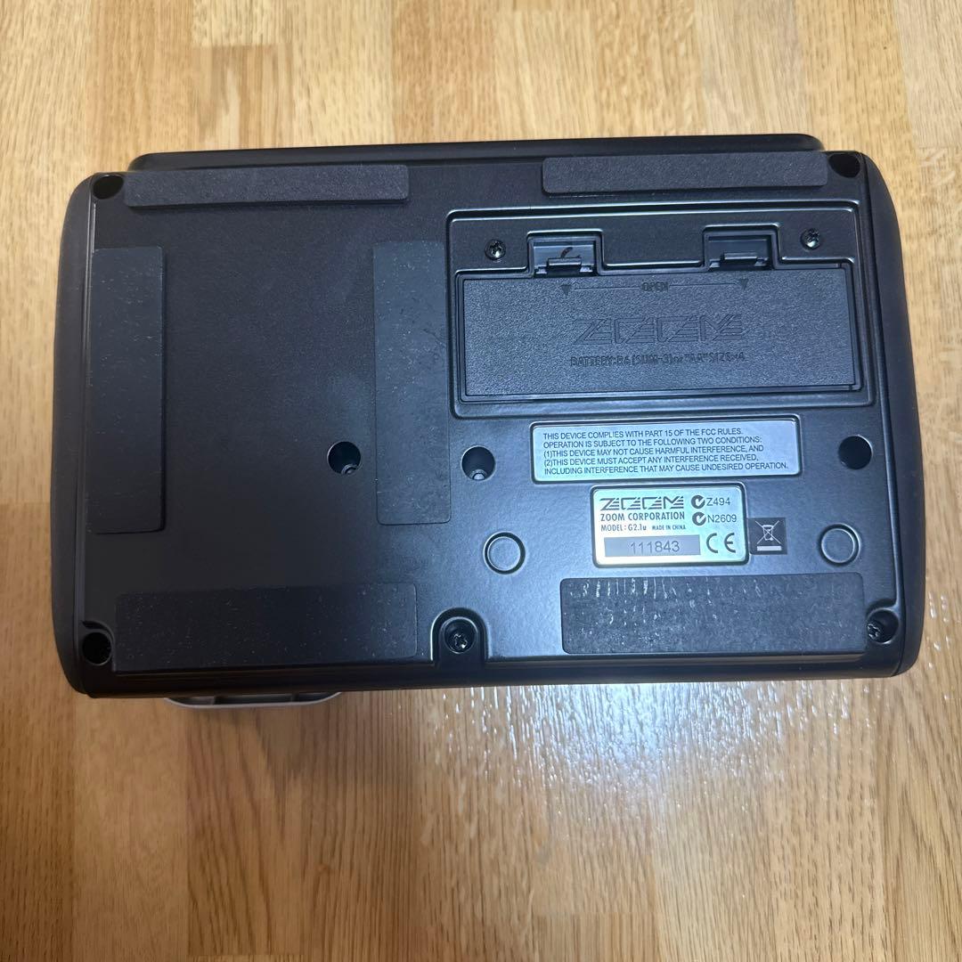 【新品未使用】ZOOM G2.1u マルチエフェクター