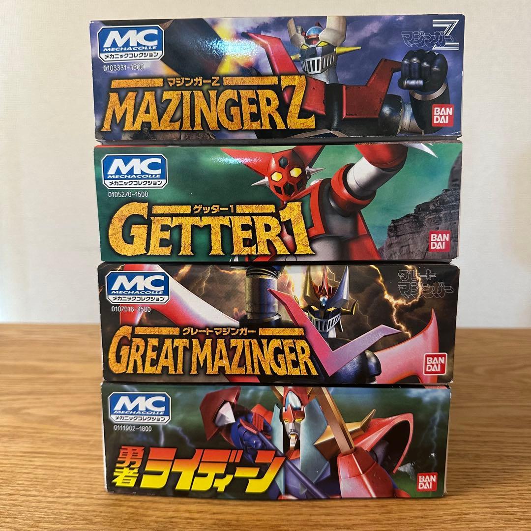 【レア】メカニックコレクション　マジンガーＺ　他　4体セット プラモ　未組立品