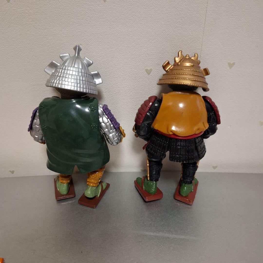 ミュータントタートルズ サムライ ドナテロ ラファエロ フィギュア