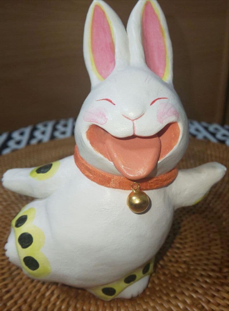 もりわじん、人気作家、うさぎ、招き猫