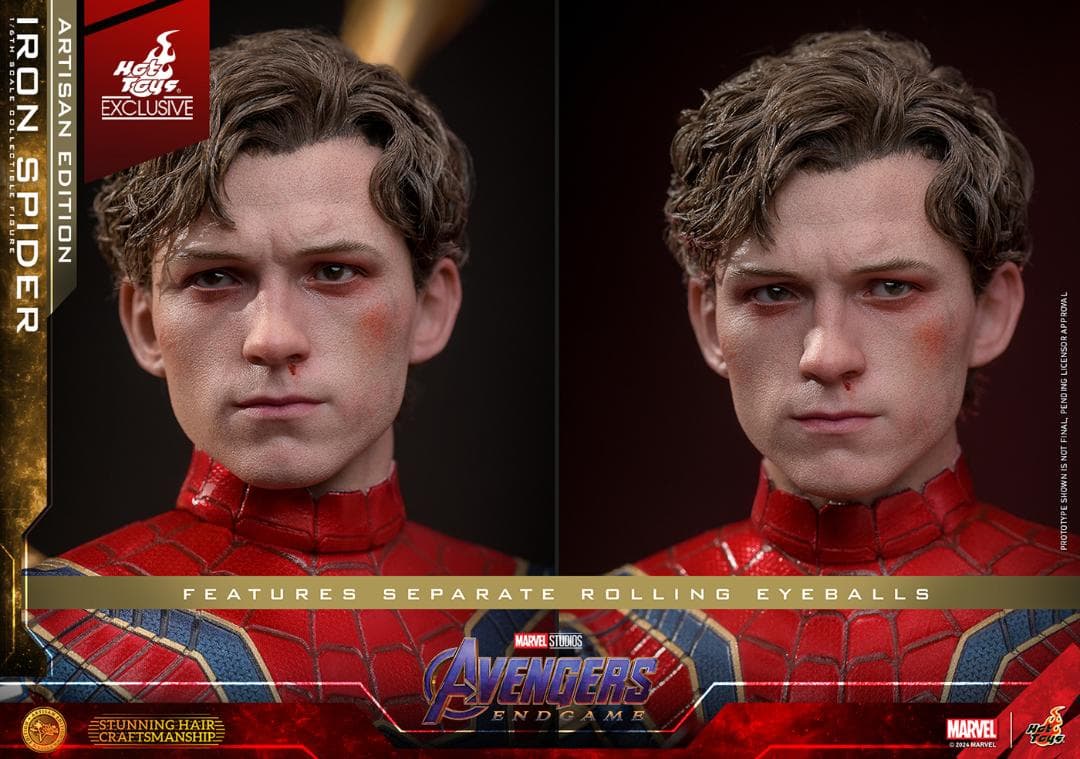 ホットトイズ 1/6 アルチザン アイアン・スパイダー MMS762AE