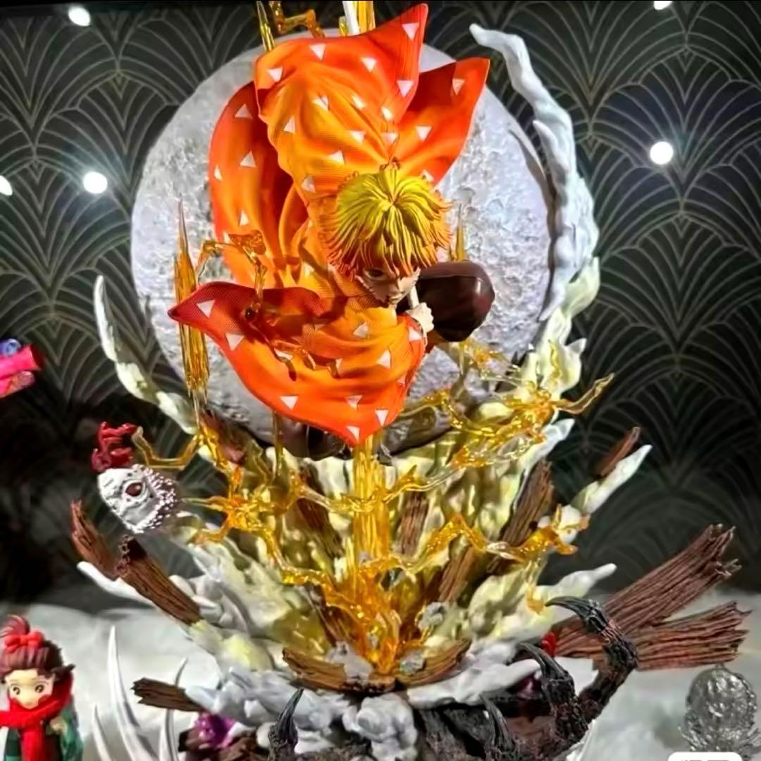 51cm 鬼滅の刃 我妻善逸 フィギュアガレージキット