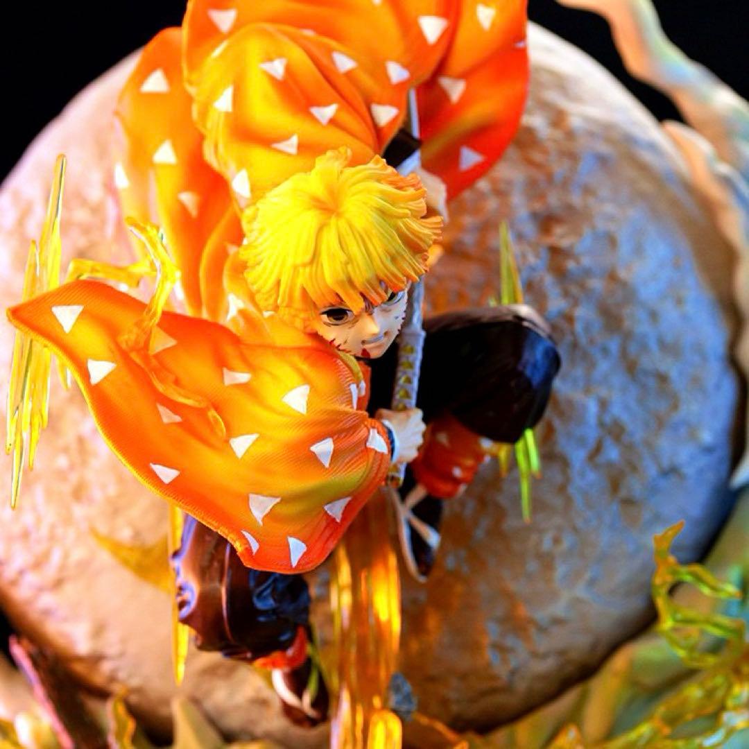 51cm 鬼滅の刃 我妻善逸 フィギュアガレージキット