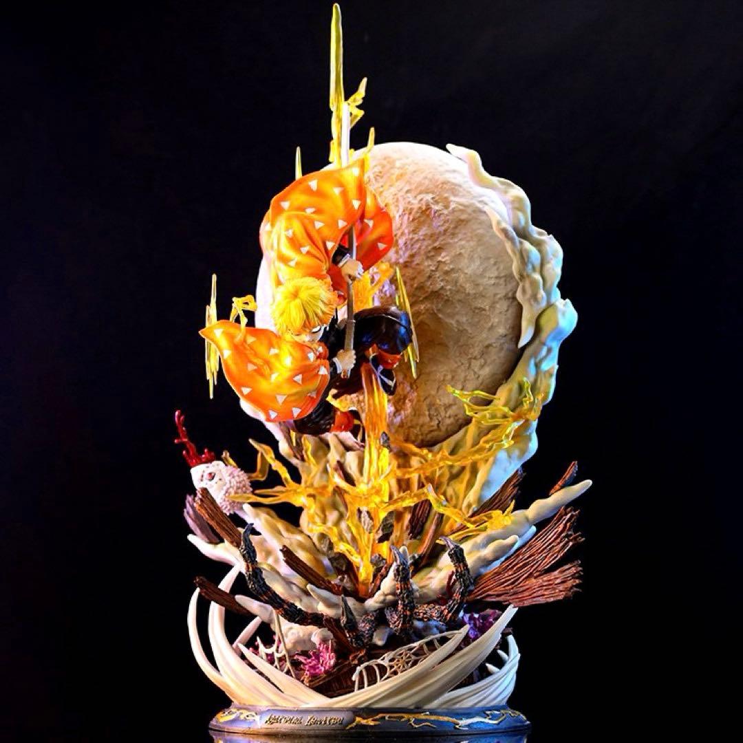 51cm 鬼滅の刃 我妻善逸 フィギュアガレージキット