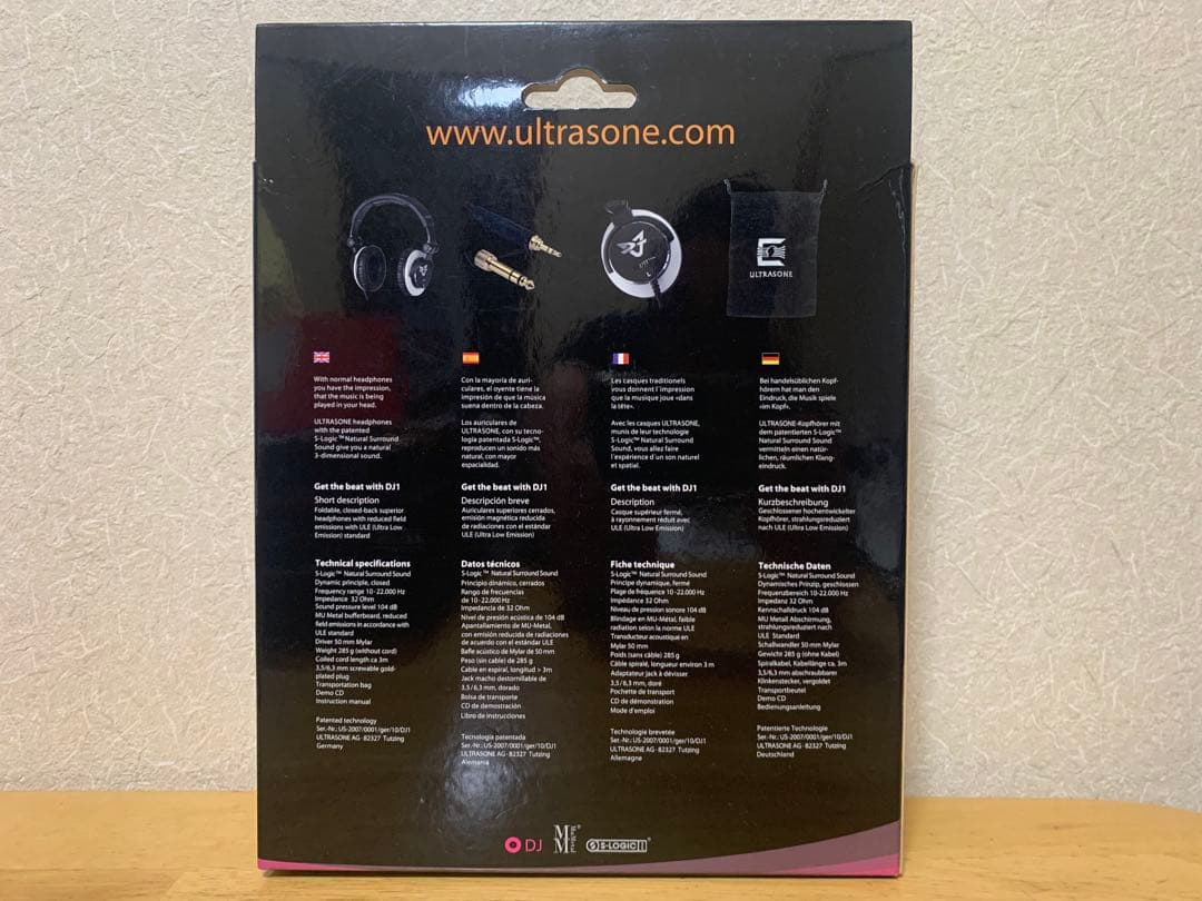 ULTRASONE DJ1 DJ用ヘッドホン