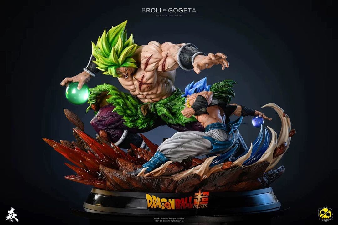 ドラゴンボール ゴジータ ブロリー フィギュア ガレージキット