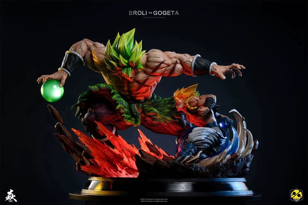 ドラゴンボール ゴジータ ブロリー フィギュア ガレージキット