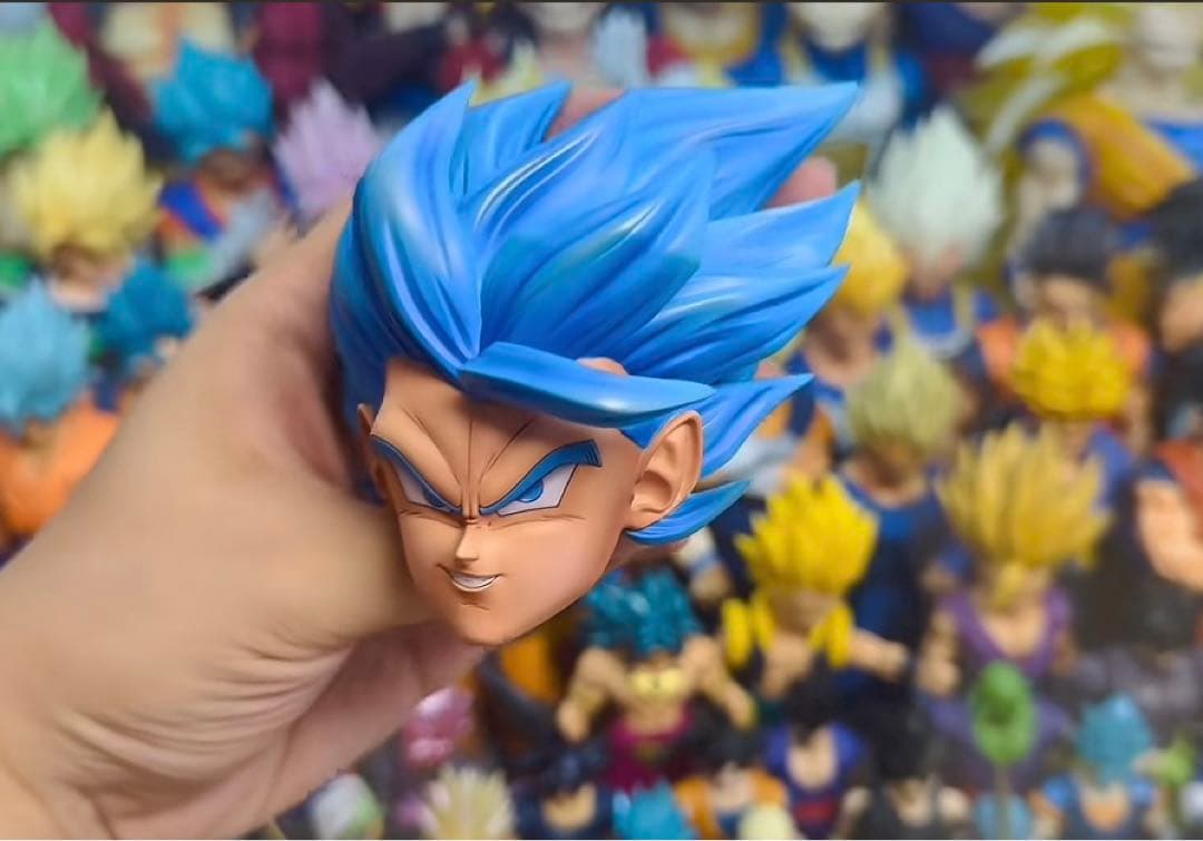 ドラゴンボール ゴジータ ブロリー フィギュア ガレージキット
