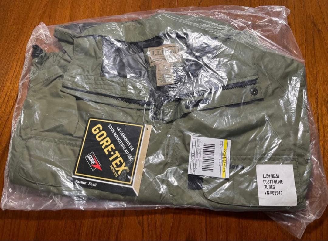 sssL.L.BEAN GORE-TEXフィッシングジャケット