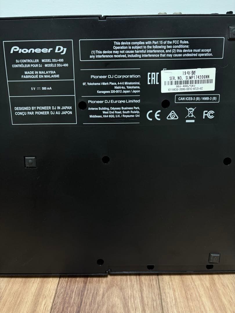 DJ機材 Pioneer DJ rekordbox DDJ-400