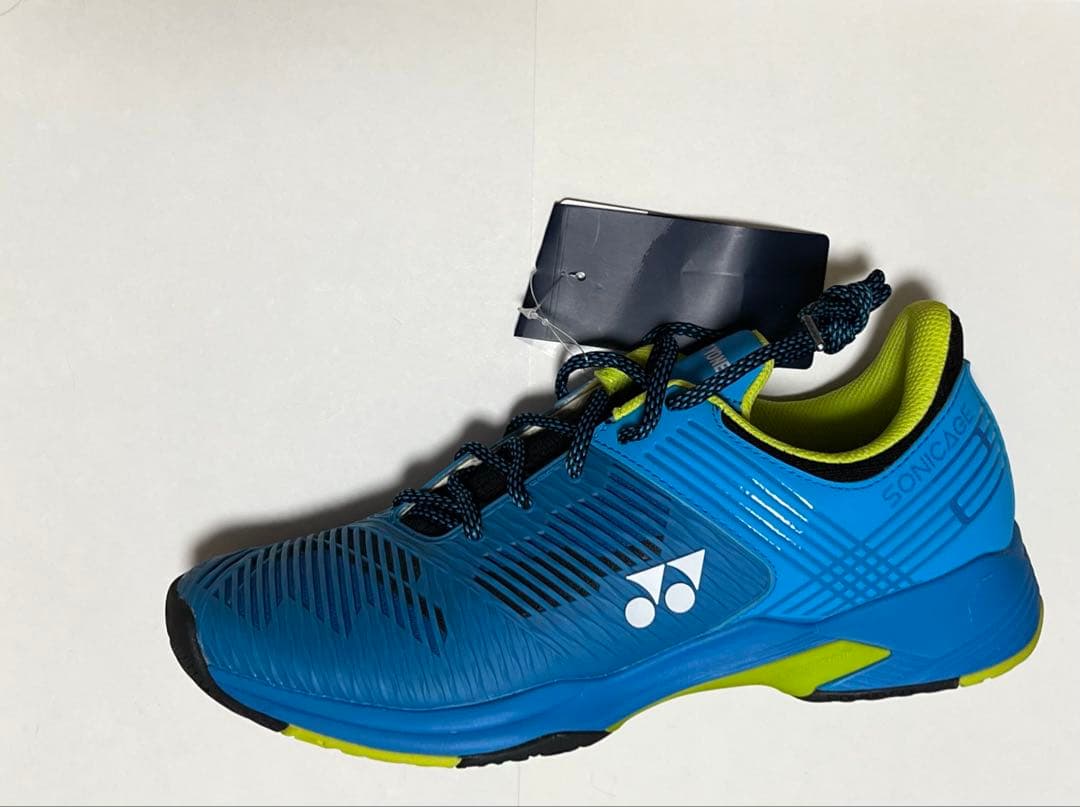 YONEX SONICAGE テニスシューズ 青/黄