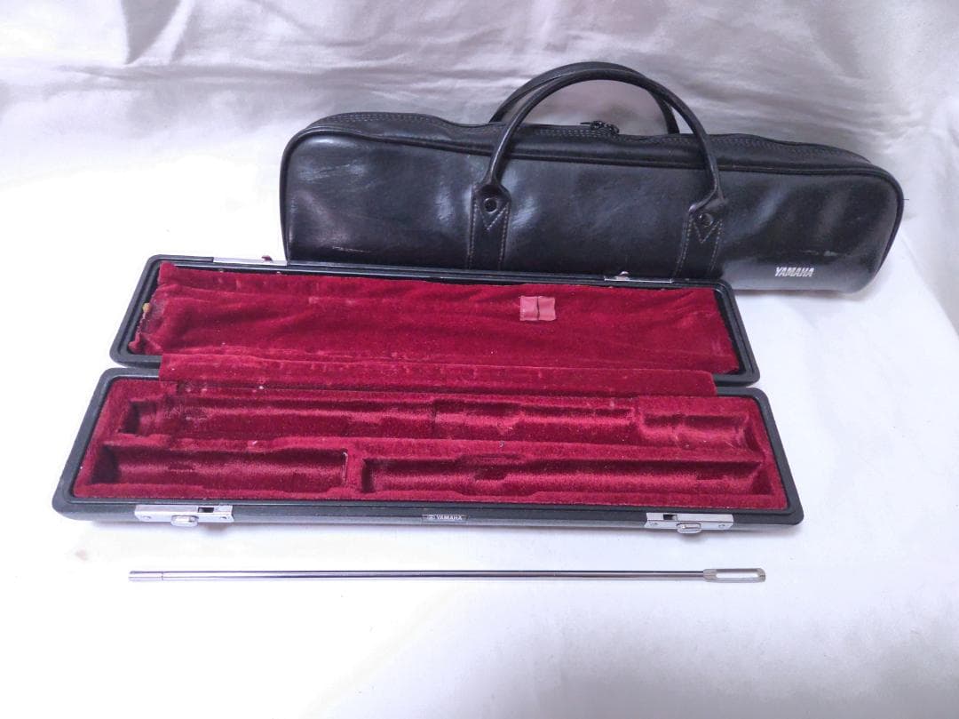 YAMAHA YFL-211S フルート 銀メッキハードケース&バッグ付2427