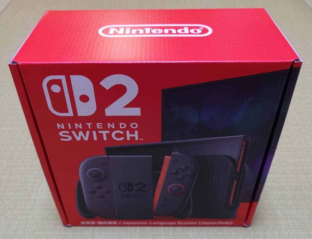 新品未開封！Nintendo Switch 2 ＋microSDカード256GB