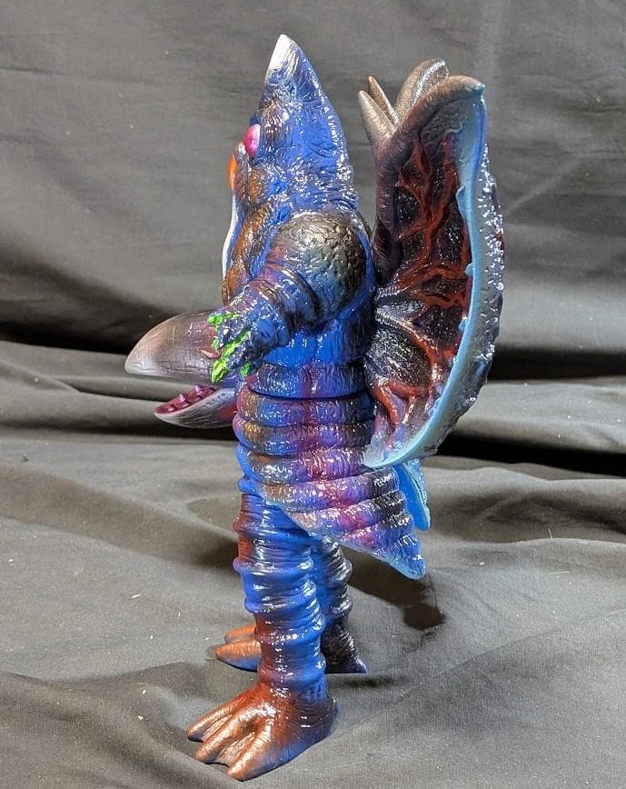 楳図かずお版バルタン星人・羽根つき（フューチャーモデルズ／アートストーム）ソフビ
