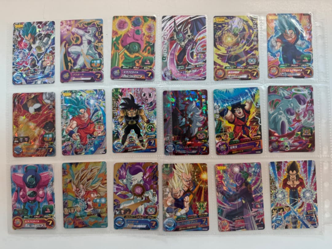 ドラゴンボールカード189枚♡美品⭐︎オリジナルフォルダー付
