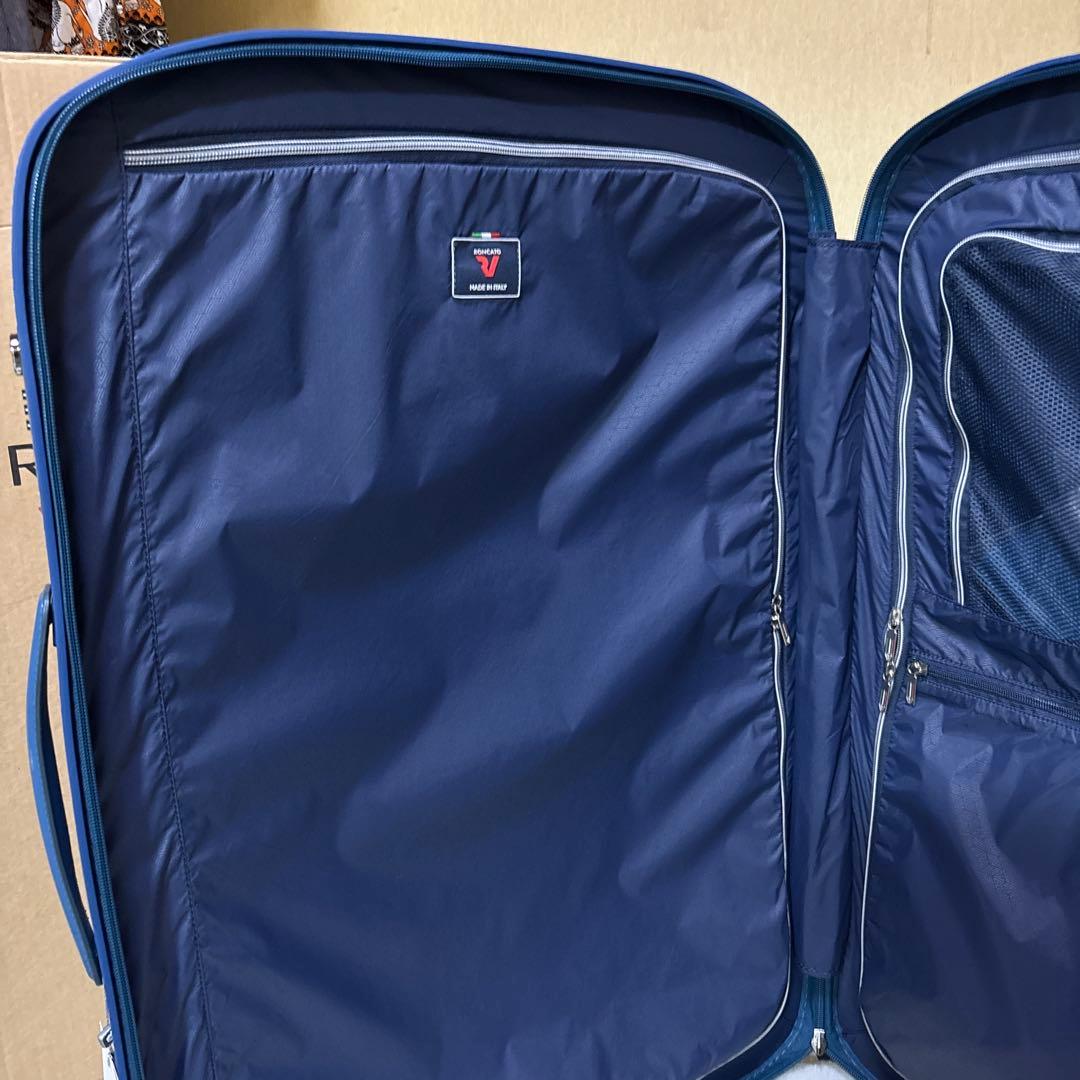 ［新品］RONCATO ネイビー キャリーケース　92Ｌ