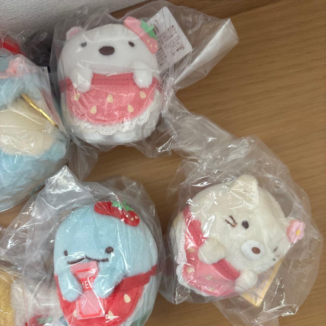 すみっコぐらし　いちごソファスペシャルぬいぐるみ 受注生産　限定品 いちご