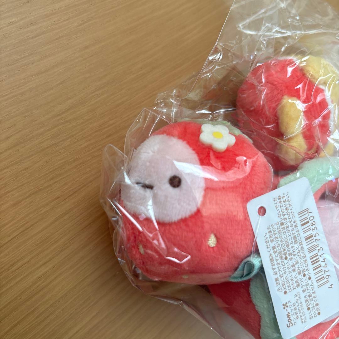 すみっコぐらし　いちごソファスペシャルぬいぐるみ 受注生産　限定品 いちご