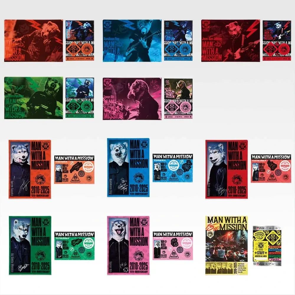 一番くじMAN WITH A MISSION 15th ANNIVERSARY