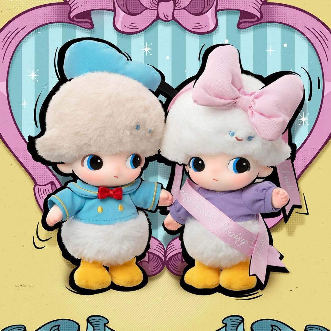 DIMOO WORLD × DISNEY ドナルド&デイジーぬいぐるみ Set