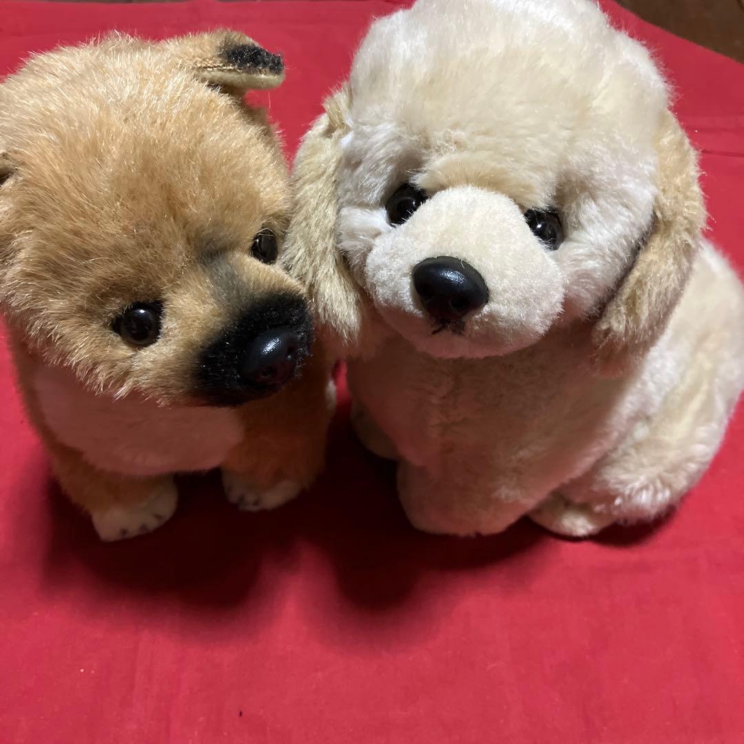 レトロぬいぐるみ犬　四季オリジナルぬいぐるみ　レトリバー　リアルぬいぐるみ