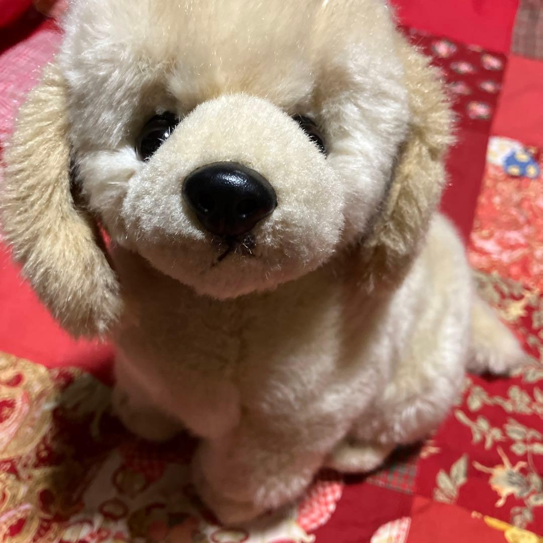 レトロぬいぐるみ犬　四季オリジナルぬいぐるみ　レトリバー　リアルぬいぐるみ