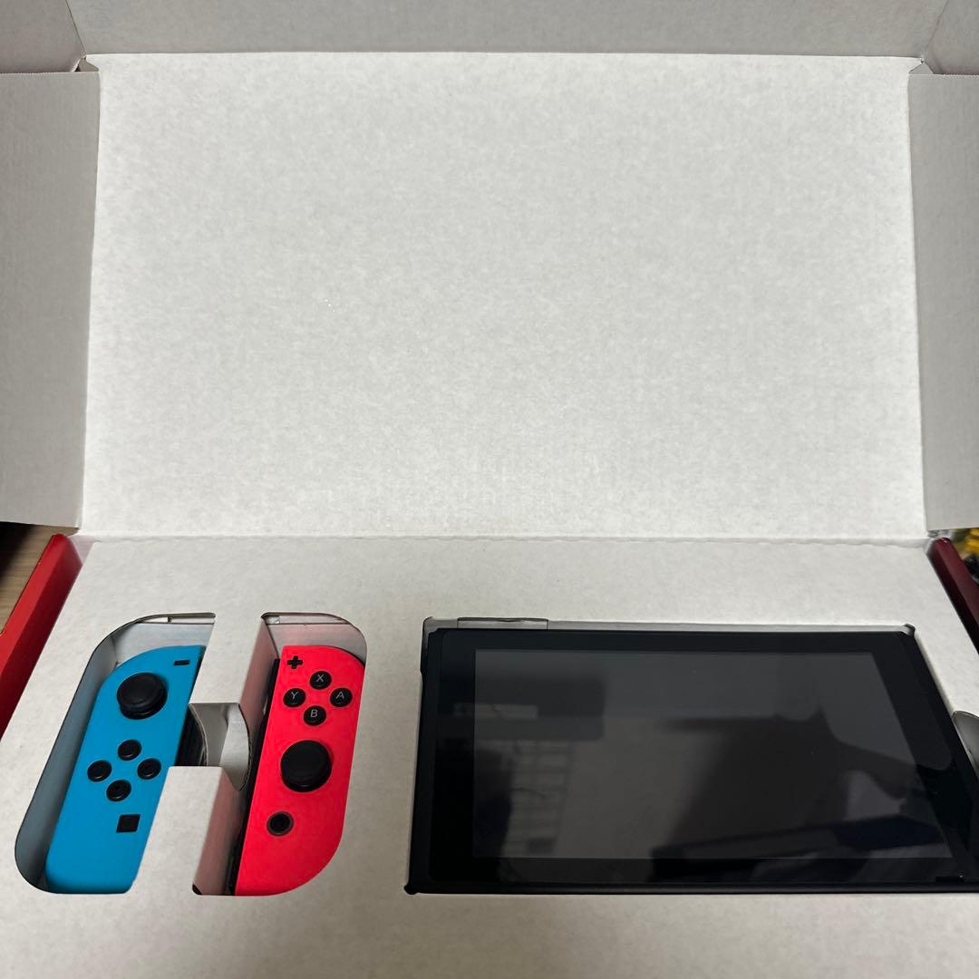 Nintendo Switch 本体 ネオンレッド/ネオンブルー付属品完備