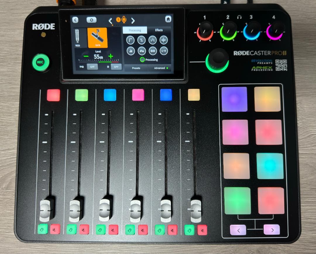 RODECaster Pro II ＋ 純正ハードカバー