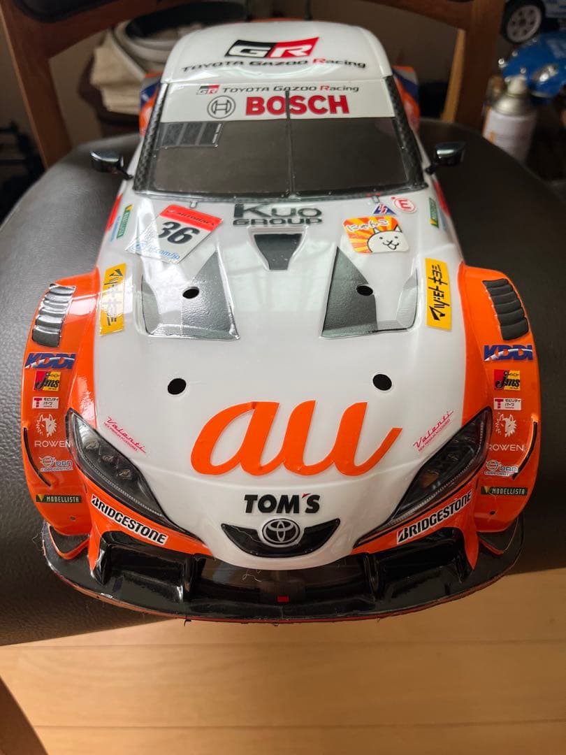 タミヤ 1/10 au TOM'S GR Supra ボディ
