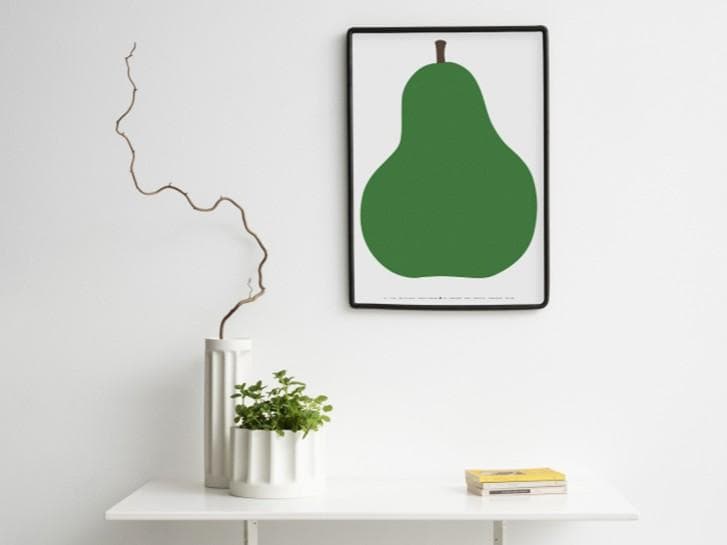 DANESE DUE LA PERA 洋ナシ 50×70cm 北欧ポスター