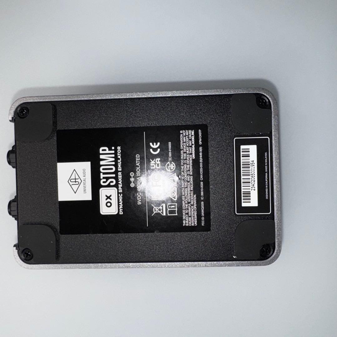 ギター universal audio OX STOMP