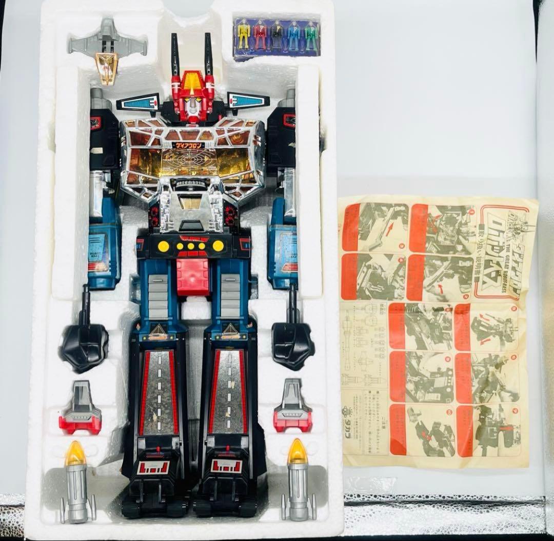 ダイアクロン　ロボットベース 1982年　 旧タカラ　当時物