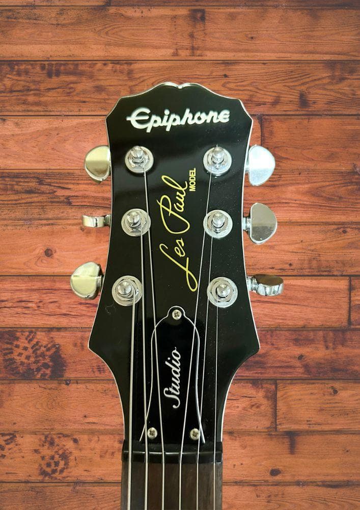 EMG89・85搭載　Epiphone レスポール スタジオ　 ホワイト