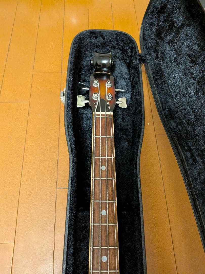 栗*す様 バイオリンベース　excetro テスコ　TEISCO 専用ハードケー