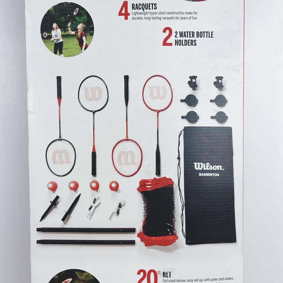 【未使用】Wilson アウトドアバドミントンセット