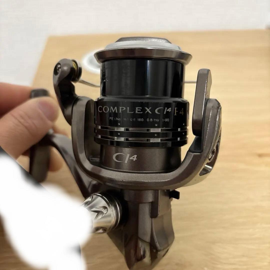 シマノ10コンプレックスCI4 2500HGS F4 ゴメクサスダブルハンドル